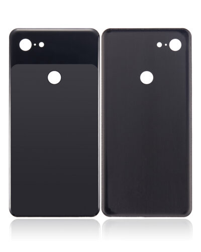 Back cover Glass For Google Pixel 3 XL (Just Black) – Image 2