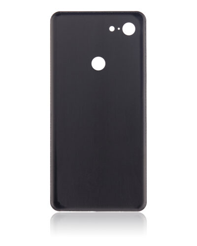 Back cover Glass For Google Pixel 3 XL (Just Black) – Image 3