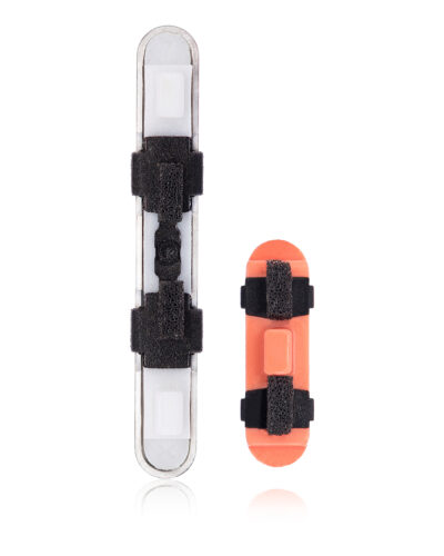 Boutons physiques (Marche/Arrêt / Volume) pour Google Pixel 4 XL (Blanc transparent) – Image 2