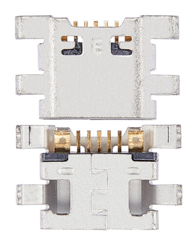 Port de chargement pour LG K8 (2017) / LG K8 2018 / Aristo 2 / Aristo 2 Plus / Phoenix 4 / LG Q6 / Q6 Plus / LG X Power 3 / LG Stylo 2 / 3 / X Power / X Power 2 / X Charge / LG Q60 (Soudure requise) (Lot de 10) – Image 2