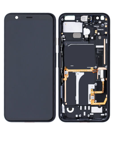 Écran OLED avec cadre pour Google Pixel 4 (reconditionné) (bouton d'alimentation noir uniquement) – Image 3