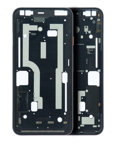 Mid-Frame Housing For Google Pixel 4 (Oh So Orange Power Button) – Image 3