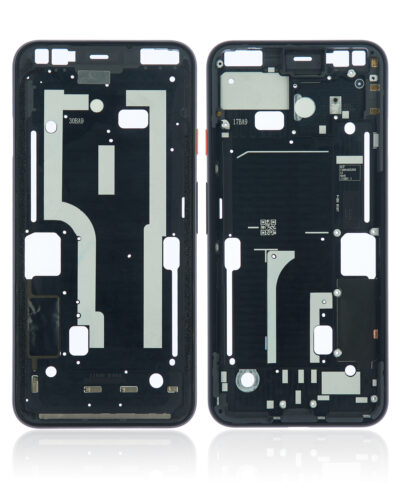 Mid-Frame Housing For Google Pixel 4 (Oh So Orange Power Button) – Image 2