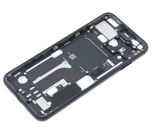 Mid-Frame Housing For Google Pixel 4 (Oh So Orange Power Button) – Image 9