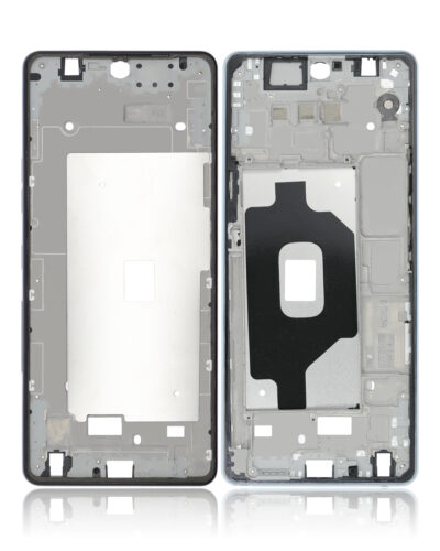 Cadre moyen uniquement pour LG Stylo 6 (argent) – Image 2