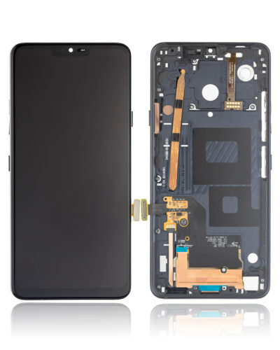 Écran LCD complet avec cadre pour LG G7 ThinQ / G7 Plus / G7 One (reconditionné) (noir) – Image 2
