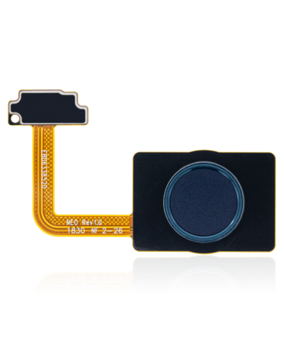 Home Button With Fingerprint Sensor Flex Cable For LG G7 ThinQ (Moroccan Blue) – Image 4