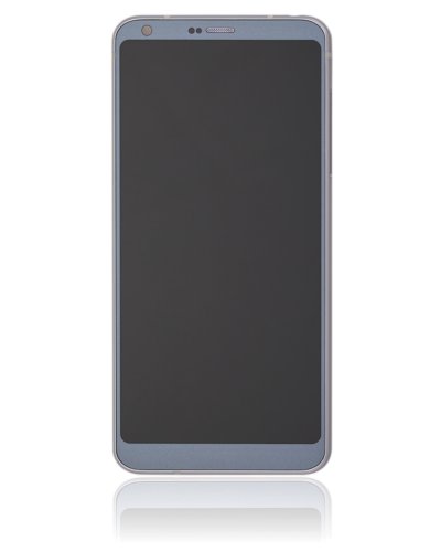 Écran LCD complet avec cadre pour LG G6 (reconditionné) (Ice Platinum Silver) – Image 2