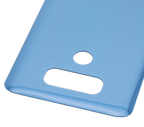 Coque arrière en verre avec adhésif pré-installé pour LG G6 (Bleu optique marine) – Image 6