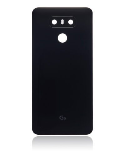 Back cover Glass With Adhesive Pre-Installed For LG G6 (Astro Black) – Image 3