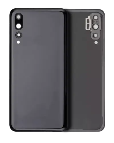 Back cover Glass With Camera Lens For Huawei P20 Pro (Black)