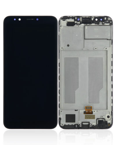 Écran LCD avec cadre pour Huawei Y7 Prime (2018) (Remis à neuf) (Noir) – Image 2