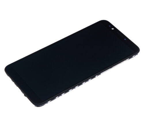 Écran LCD avec cadre pour Huawei Y7 Prime (2018) (Remis à neuf) (Noir) – Image 5