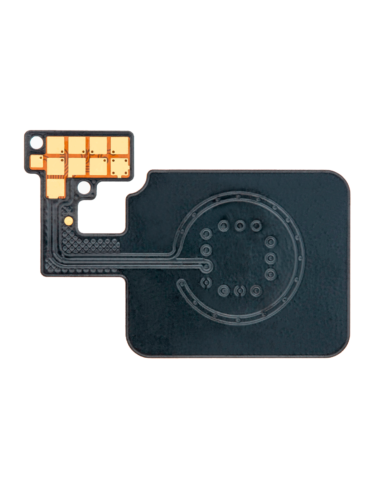 Nappe de connexion du bouton d'accueil pour LG V40 ThinQ (Or) – Image 4
