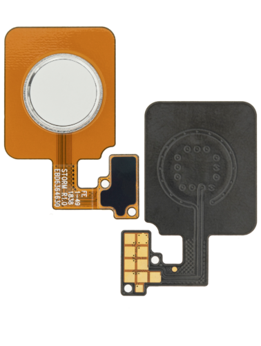Bouton Home nappe pour LG V40 ThinQ (argent) – Image 2