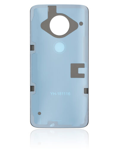 Coque arrière en verre pour Motorola Moto G7 (XT1962 / 2019) (Blanc transparent) – Image 3
