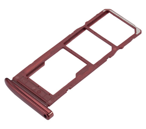 Dual Sim Card Tray For Motorola Moto G7 (XT1962 / 2019) / G7 Plus (XT1965 / 2019) (Viva Red) – Image 5