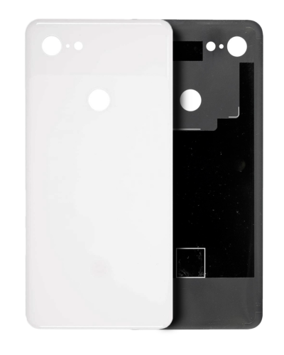 Back cover Glass For Google Pixel 3 XL (Genuine OEM) (Clearly White)