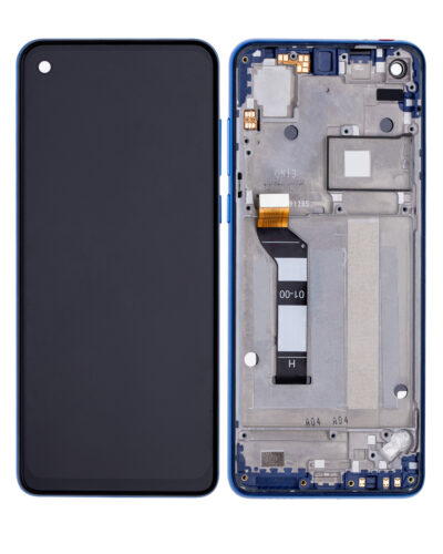 LCD Assembly With Frame For Motorola One Vision (XT1970 / 2019) / P50 (Refurbished) (Sapphire Gradient) – Image 2