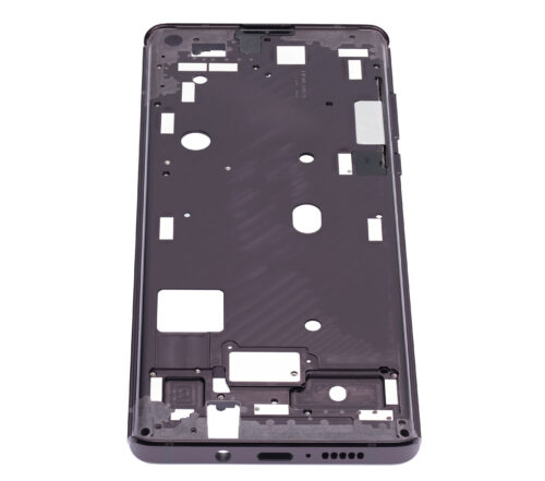 Boîtier intermédiaire pour Motorola Edge 5G (XT2063 / 2020) (Magenta nuit) – Image 5
