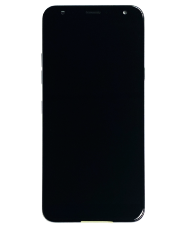 Écran LCD complet avec cadre pour LG K40 (2019 / X420) / K12 Plus (reconditionné) (gris) – Image 3
