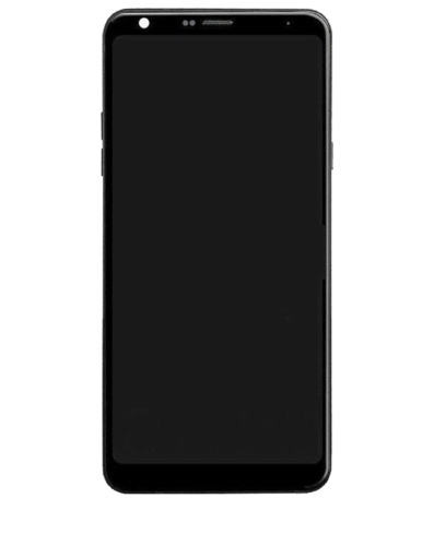 Écran LCD complet avec cadre pour LG Q7 / Q7 Plus / Q7 Alpha (reconditionné) (argent) – Image 2