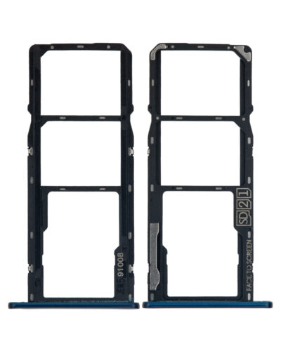 Dual tiroir SIM pour Motorola Moto G7 Power (XT1955 / 2019) (International Version) (Marine Blue) – Image 2