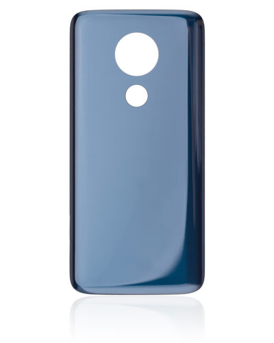 Back cover Glass For Motorola Moto G7 Power (XT1955 / XT1955-5 / XT1955-6 / XT1955-7 2019) (US Version) (Genuine OEM) (Marine Blue) – Image 2