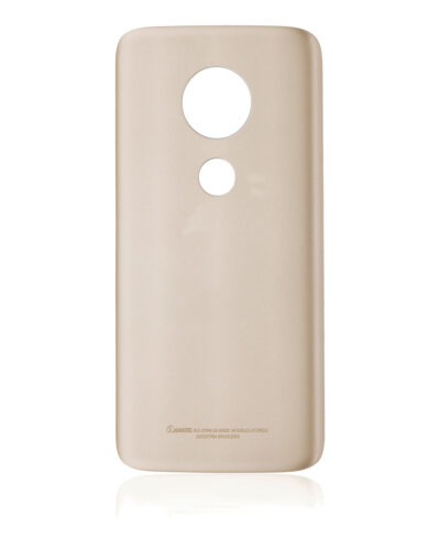Back cover Glass For Motorola Moto G7 Play (XT1952 / 2019) (Gold) (US Version) – Image 2