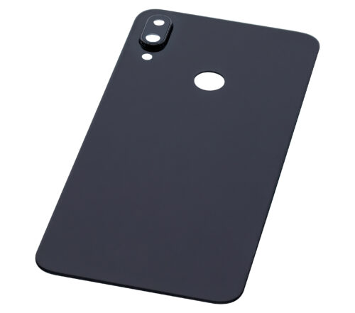 Back cover Glass With Camera Lens For Xiaomi Redmi Note 7 (Black) – Image 7