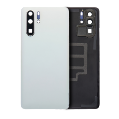 Back cover Glass With Camera Lens For Huawei P30 Pro (Pearl White)