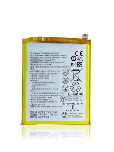 Replacement Battery For Huawei P9 / P9 Lite / P10 Lite / P20 Lite / P Smart Plus (2018) / Honor 8 / Honor 8 Lite / Honor 9N / Honor 5C / Nova 2 Plus / Honor 7x / Y7 Prime (2019) (HB366481ECW) – Image 4