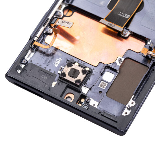 Bloc écran OLED avec cadre pour Samsung Galaxy Note 10 Plus / 5G (reconditionné) (Aura Black) – Image 4