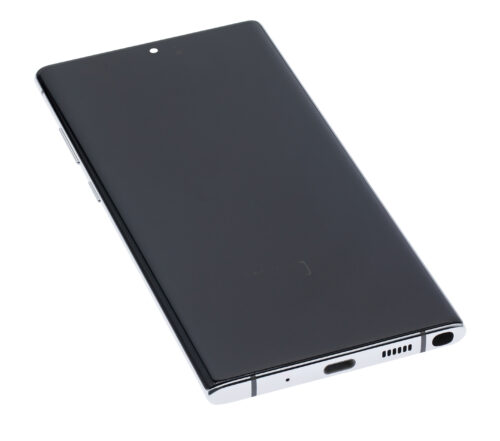 Écran OLED avec cadre pour Samsung Galaxy Note 10 Plus / 5G (reconditionné) (blanc Aura) – Image 5