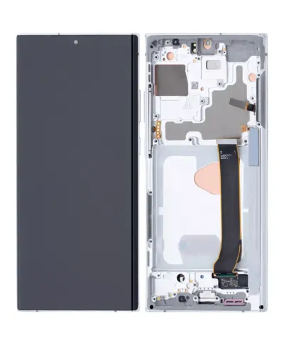 Écran OLED avec cadre pour Samsung Galaxy Note 20 Ultra 5G (lot de service) (Blanc mystique) – Image 2