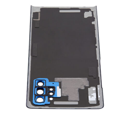 Coque arrière en verre avec objectif pour Samsung Galaxy Note 10 Plus / 5G (sans logo) (Adaptable) (Bleu Aura) – Image 8