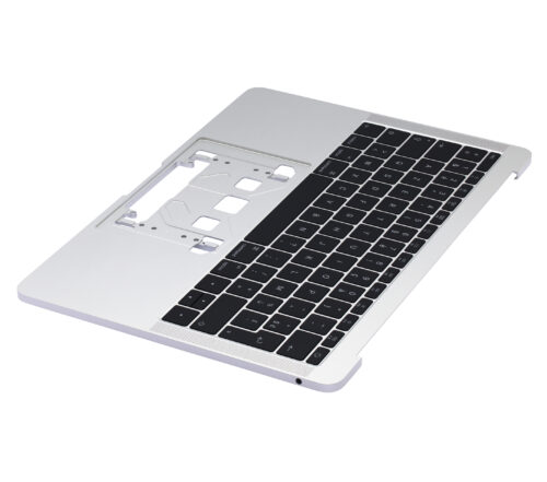 Top Case with Keyboard (ISO French) For MacBook Pro 13" A1708 (2016-2017) (Silver) – Image 8