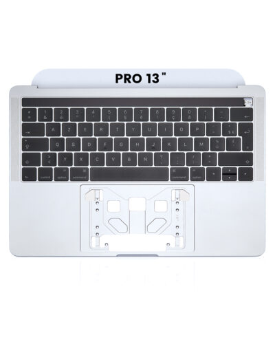 Boîtier supérieur avec clavier (ISO français) pour MacBook Pro 13" A1706 (2016-2017) (Argent)