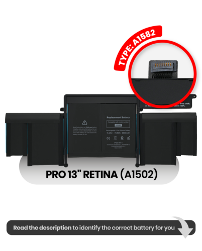 Battery (A1582) For MacBook Pro 13" A1502 (2015) – Image 4