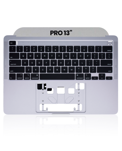 Boîtier supérieur avec clavier (ANSI US) pour MacBook Pro 13" A2289 (2020) (OEM neuf) (Gris sidéral) – Image 4