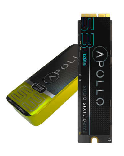 SSD Apollo S3 128 Go pour Mac (NVMe PCIe Gen3x4) : MacBook Air 11 et 13 pouces A1465 A1466 (mi-2013-2017) / MacBook Pro Retina A1398 1502 (fin 2013-mi-2015) / iMac A1418 A1419 (fin 2013-mi-2017) / Mac Mini A1347 (2014) / Mac Pro A1481 (2013) – Image 6