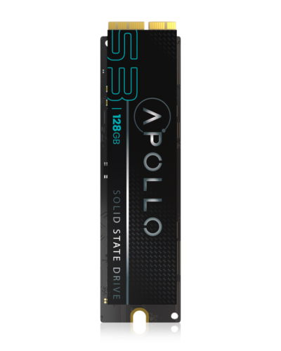 SSD Apollo S3 128 Go pour Mac (NVMe PCIe Gen3x4) : MacBook Air 11 et 13 pouces A1465 A1466 (mi-2013-2017) / MacBook Pro Retina A1398 1502 (fin 2013-mi-2015) / iMac A1418 A1419 (fin 2013-mi-2017) / Mac Mini A1347 (2014) / Mac Pro A1481 (2013) – Image 4