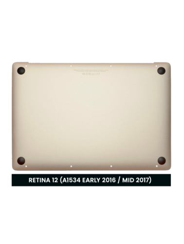 Coque inférieure avec batterie (A1705) pour MacBook 12" A1534 (2016-2017) (or) – Image 3