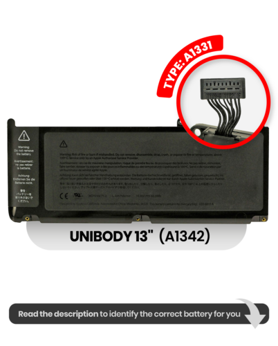Batterie (A1331) pour MacBook 13" A1342 (2009-2010) – Image 7