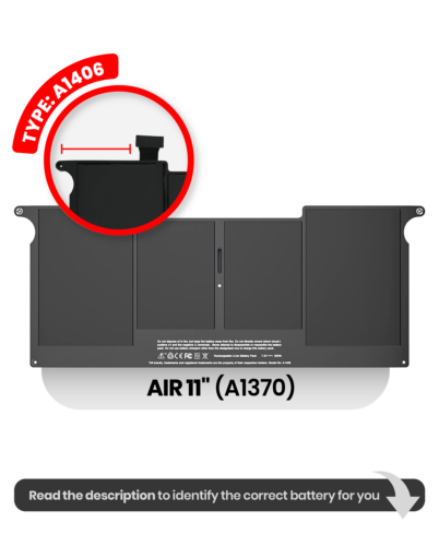 Battery (A1406) For MacBook Air 11" A1370 (2011) / A1465 (2012) – Image 8