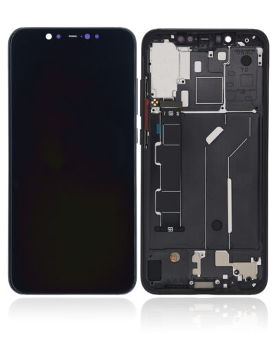 OLED Assembly With Frame For Xiaomi Mi 8 (Aftermarket Plus) (Black) – Image 2