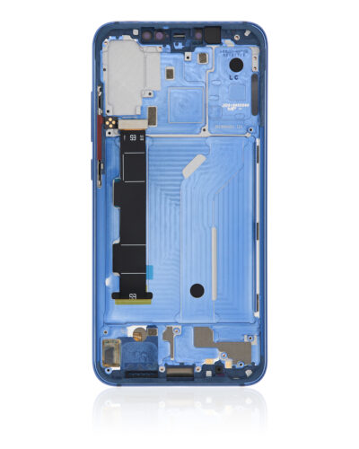 Bloc écran OLED avec cadre pour Xiaomi Mi 8 (compatible qualité supérieure) (bleu) – Image 4