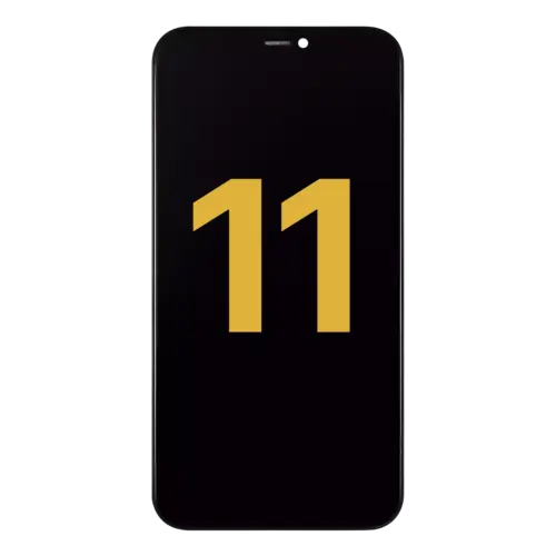 LCD Assembly With Steel Plate Pre-Installed For iPhone 11 (Refurbished)