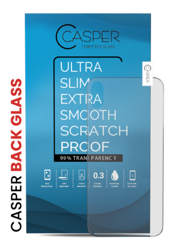 Casper verre trempé (vitre arrière) pour iPhone X / XS (lot de 10) (Matte) – Image 2
