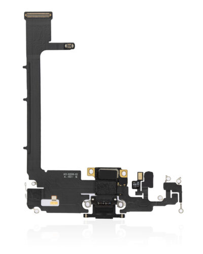 Charging Port Flex Cable With Board For iPhone 11 Pro Max (Premium) (Space Gray) – Image 3